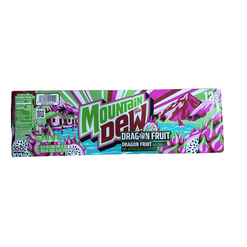 Mountain Dew Dragonfruit 12 Pack