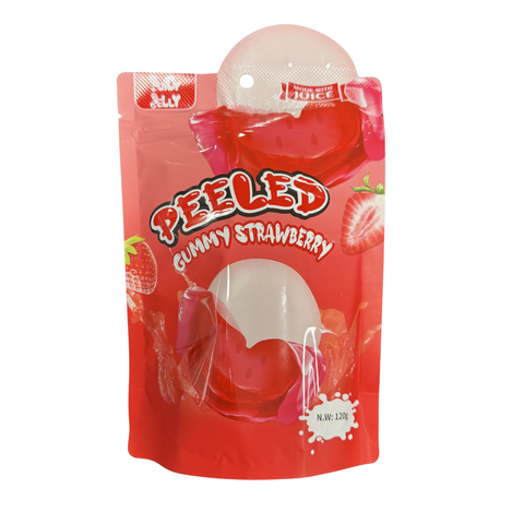 Peeled Gummy Strawberry - Candy Atlas