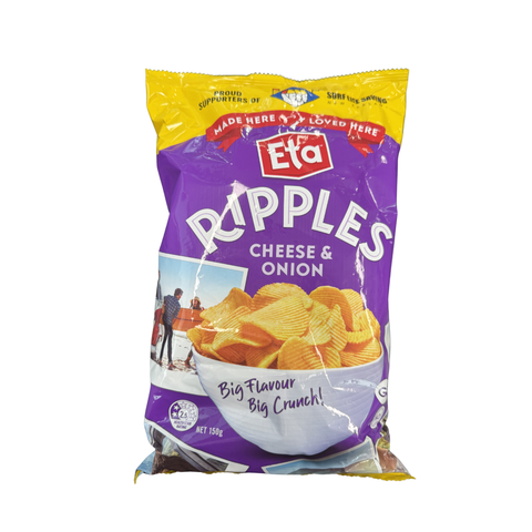 Ripples Cheese & Onion 150g - Candy Atlas