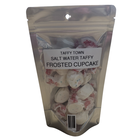 Taffy Town Salt Water Taffy Frosted Cupcake