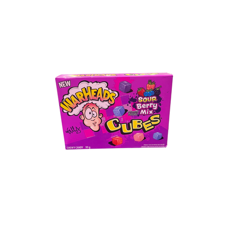 Warhead Sour Berry Mix Cubes - Candy Atlas