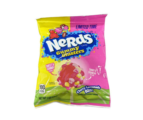 Nerds Gummy Clusters Cherry Lemonade Blitz 141g - Candy Atlas