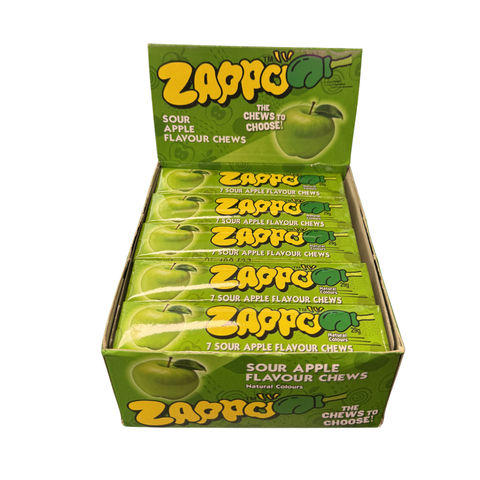 Zappo Chews Green Apple