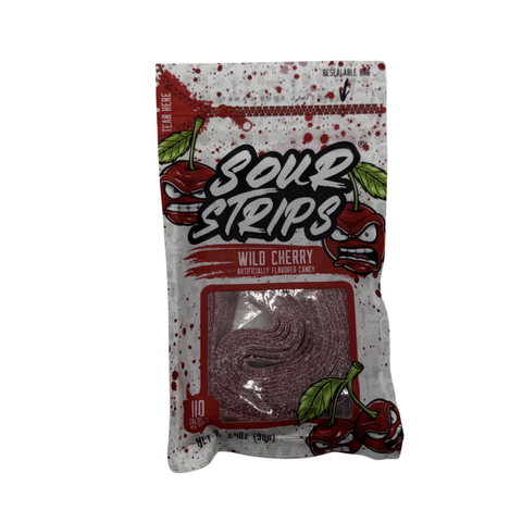 Sour Strips Wild Cherry