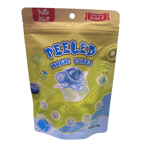 Peeled Magic Cubes Kiwi & Blueberry