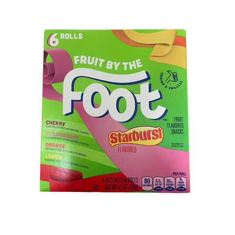 Starburst Fruit by the Foot 128g