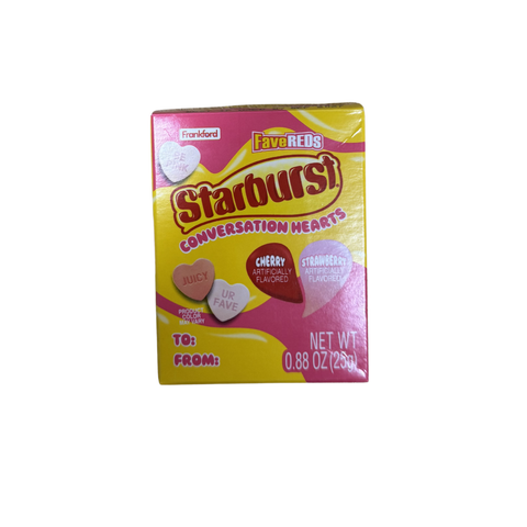 Starburst Conversation Hearts - Candy Atlas