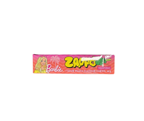 Zappo Barbie Sour Peach - Candy Atlas
