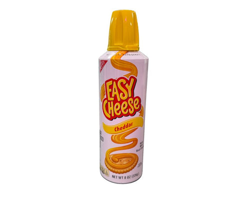 Easy Cheese Cheddar 226g - Candy Atlas