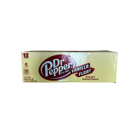 Dr Pepper Vanilla Float 12 Pack - Candy Atlas