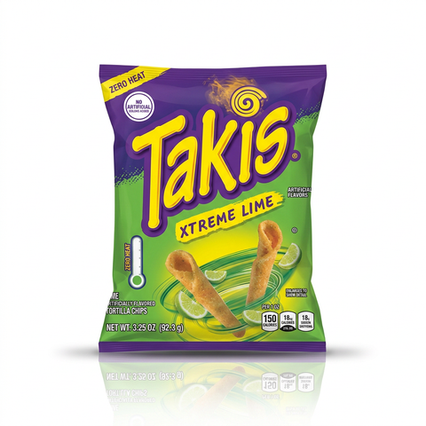 Takis Xtreme Lime Tortilla Chips