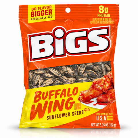 Bigs Buffalo Wings Sunflower Seeds 152g