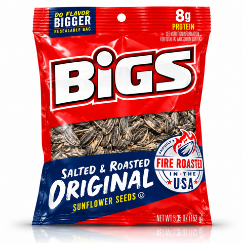 Bigs Salted & Roasted Original Sunflower Seeds 152g