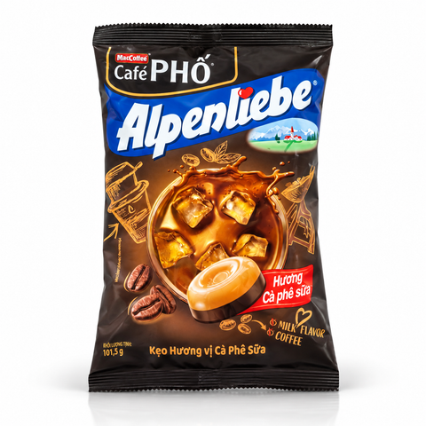 Alpenliebe Milk Coffee Hard Candy 115g
