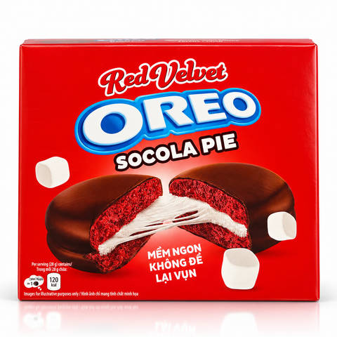 Oreo Red Velvet Pie