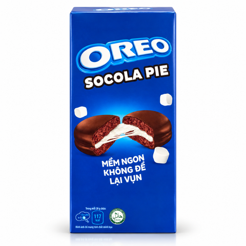 Oreo Socola Pie Chocolate