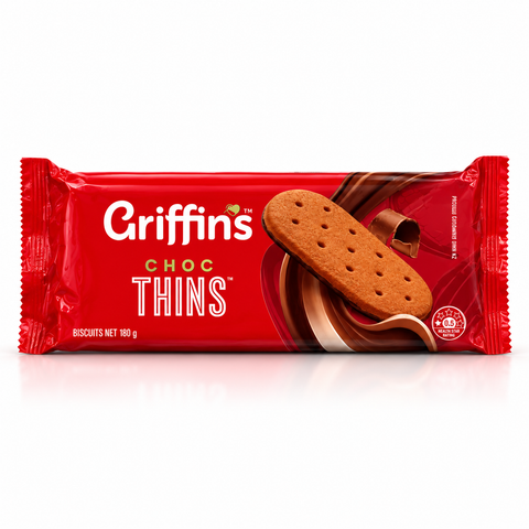Griffins Choc Thins 180g