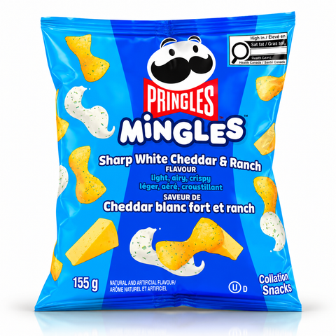 Pringle Mingle White Cheddar & Ranch 155g