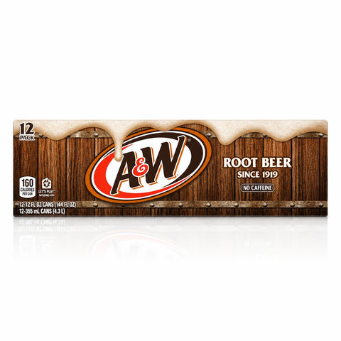A&W Root Beer 12pack