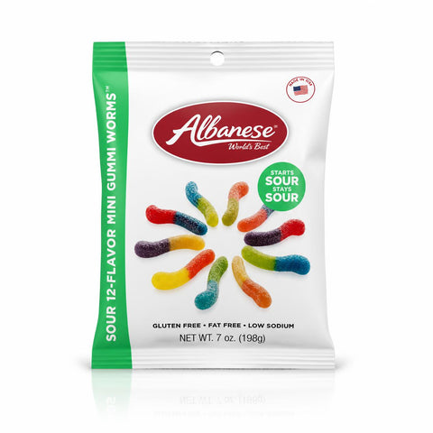 Albanese Sour Gummy Worms