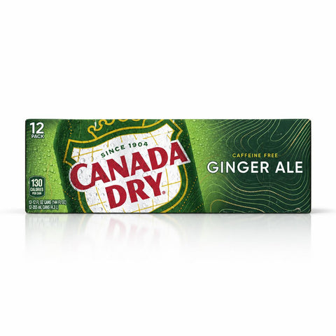 Canada Dry Ginger Ale 12 Pack