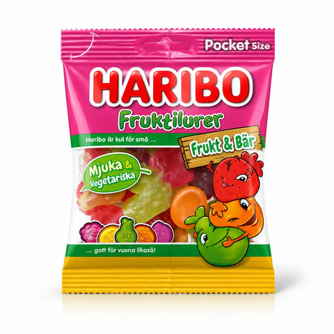 Haribo Fruktilurer Fruit & Berries