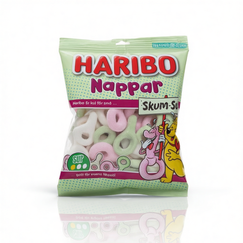 Swedish Haribo Nappar Skum