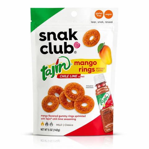 Snak Club Tajin Mango Rings