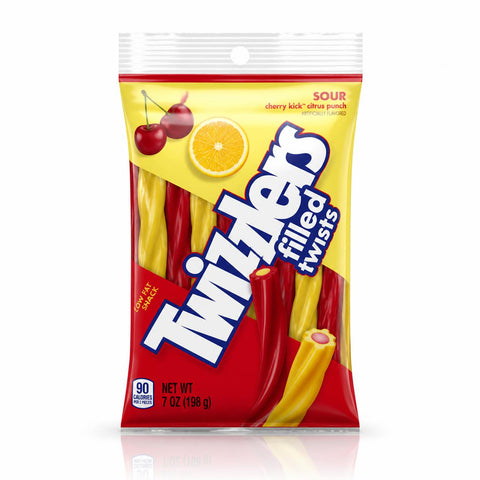 Twizzlers Filled Twists Sweet & Sour
