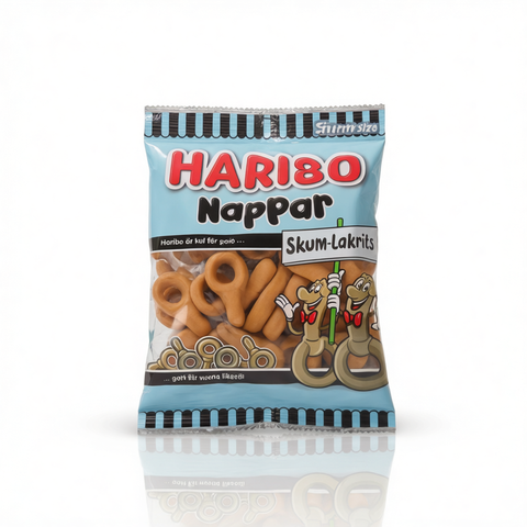Swedish Haribo Nappar Foam Liquorice