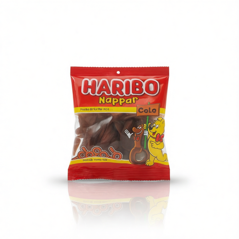 Swedish Haribo Nappar Cola