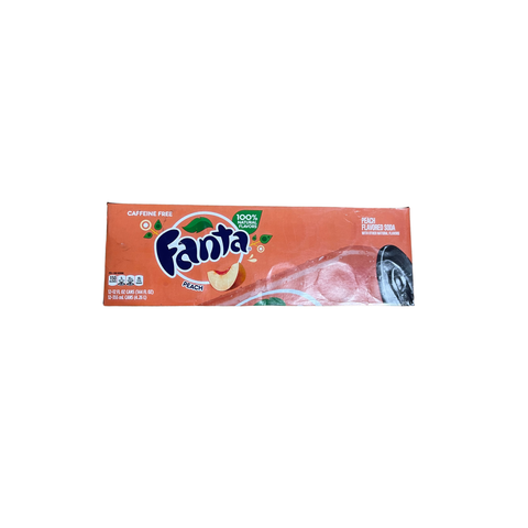 Fanta Peach 12 Pack - Candy Atlas