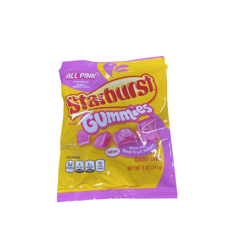 Starburst Gummies All Pink - Candy Atlas
