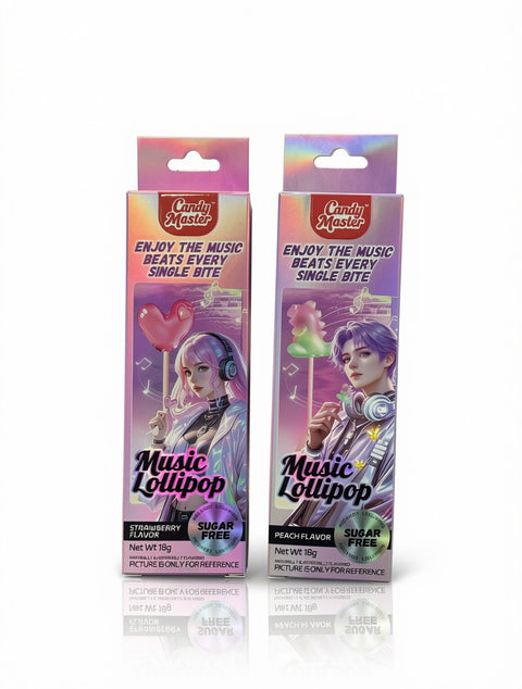 Candy Master Music Lollipop Assorted